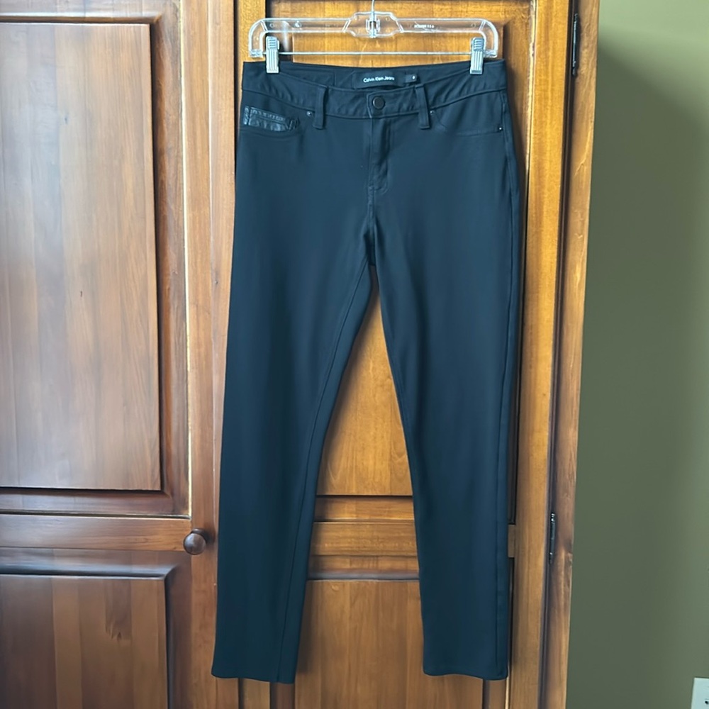 Black Calvin Klein Jeans Skinny Pants